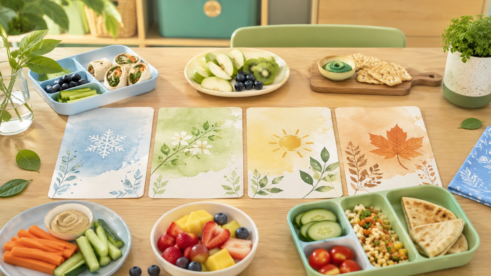 How Seasonal Childcare Menus Help Children Eat Better and Keep Centres Organized